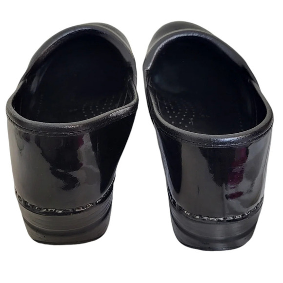 Dansko Professional Nurse's Shoes  Black Patent 9.5-10 - Picture 2 of 10